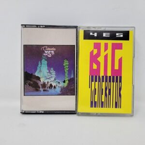 Yes Cassette Tape Lot Classic Yes Big Generator 1980s Prog Rock ATCO Atlantic